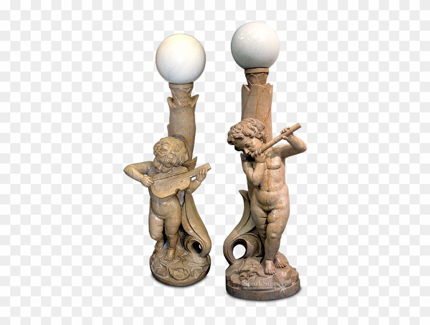Italian Lamp Post Furniture Sculpture Image - Figurine Clipart #5679846