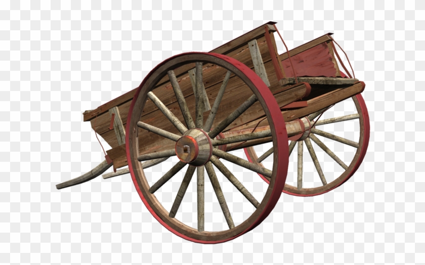 Wagon Png - Wooden Cart Png Clipart