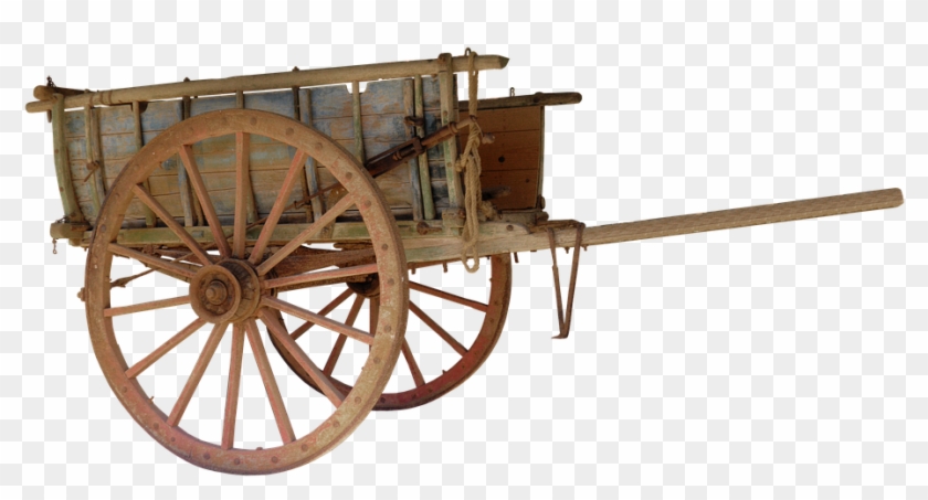 Wooden Bullock Cart Png Clipart #5680168