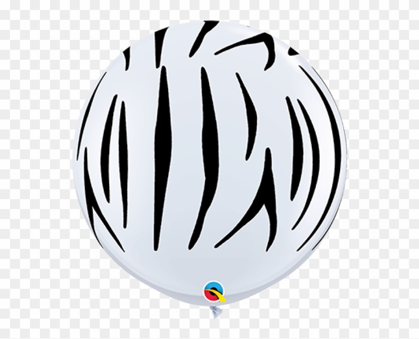 Download Transparent Png - Ballon Zebre Clipart #5680259