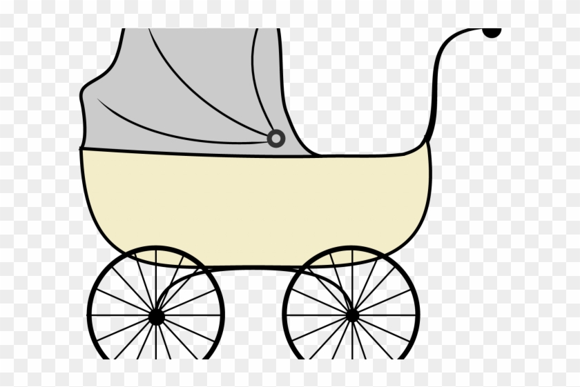 Baby Carriage Clipart - Png Download #5680264