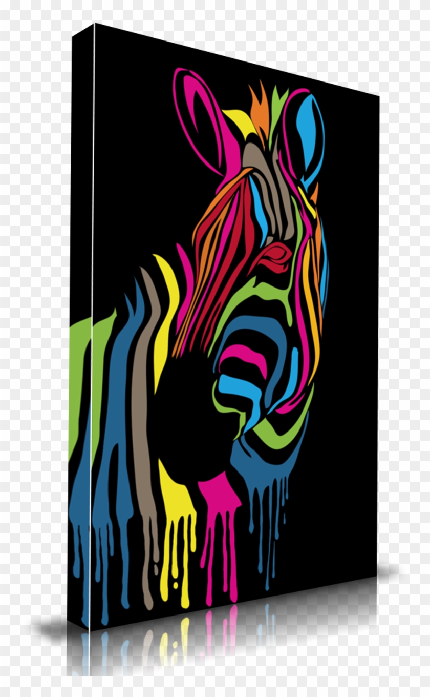 Cebra De Colores Clipart #5680293