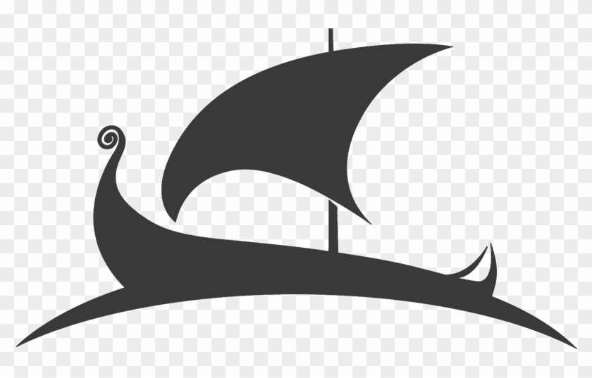 Viking Ship Clipart Swedish - Viking Clipart Black Background - Png Download