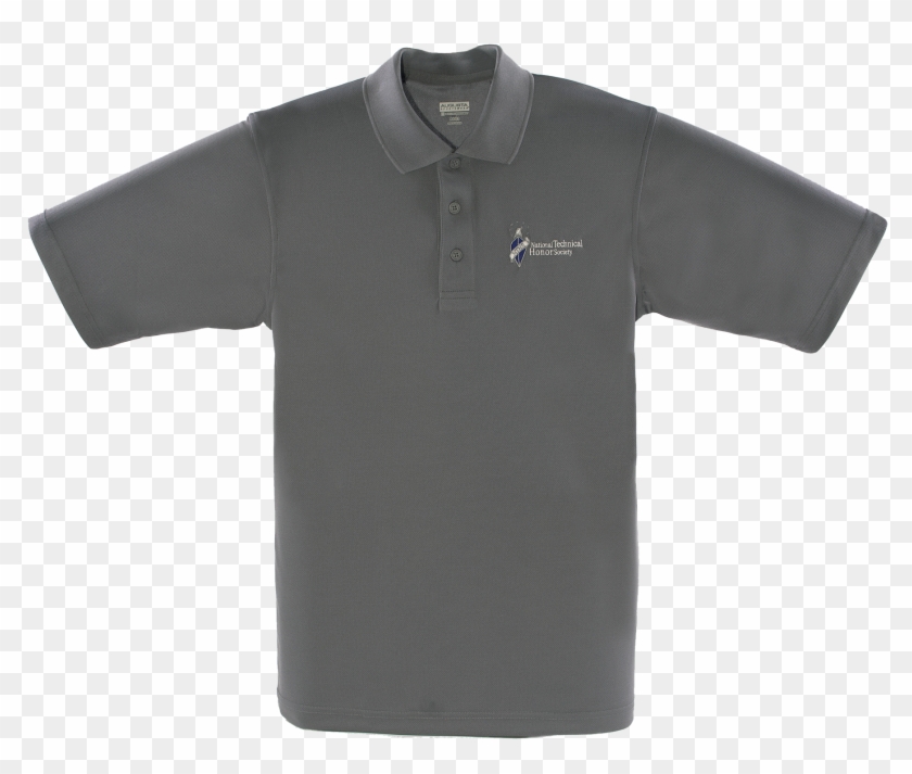 Women's Grey Polo Shirt - Polo Shirt Clipart #5680590