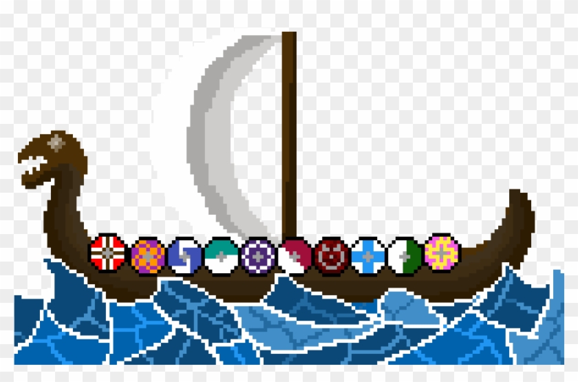 Viking Ship Clipart #5680850