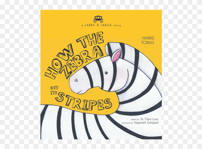 How The Zebra Got Its Stripes - Illustration Clipart