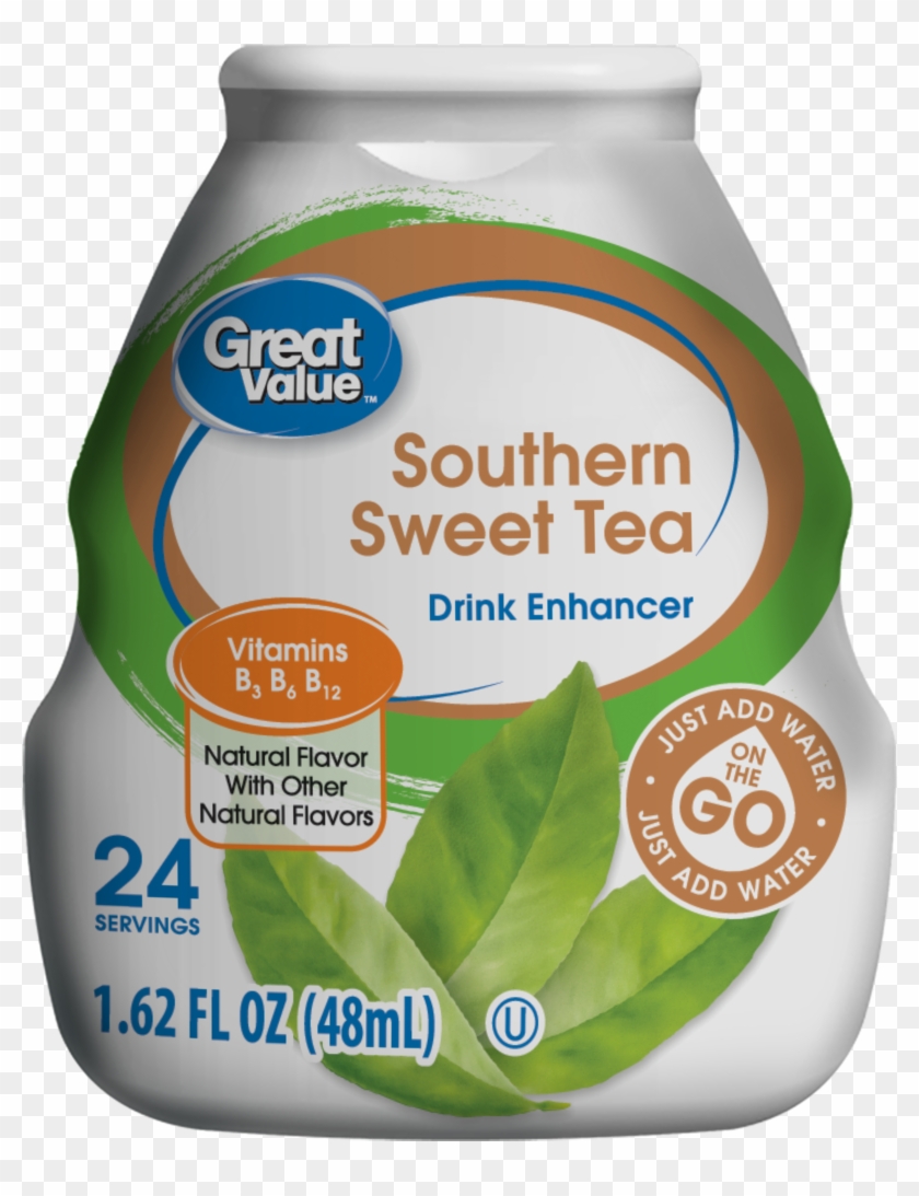 Great Value Southern Sweet Tea - Great Value Southern Sweet Tea Drink Enhancer 1.62 Clipart