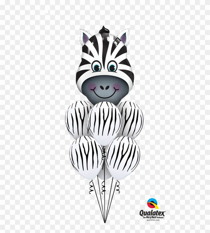 Separate Your Gift From The Herd With This Fun, Zebra - Ballon Zebre Clipart #5681201
