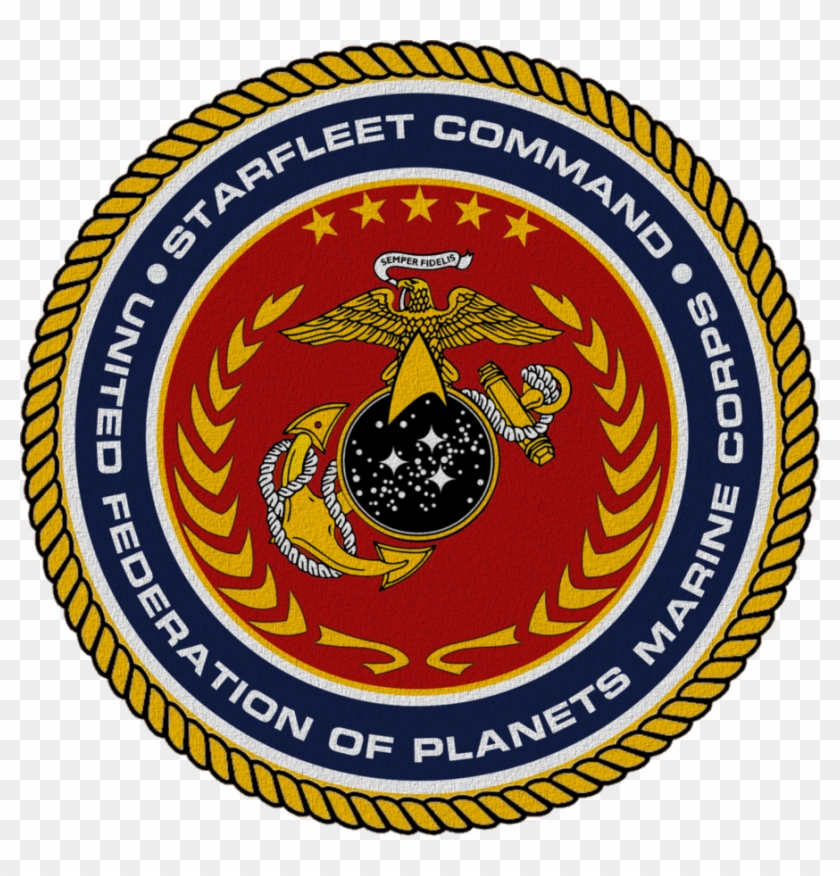 Marine Corps Logo Png 522814 - United Federation Of Planets Clipart
