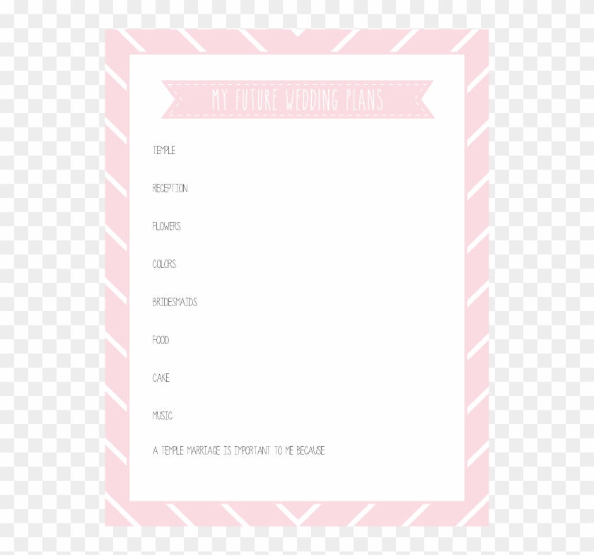 My Future Wedding Plans - My Future Husband Lds Clipart