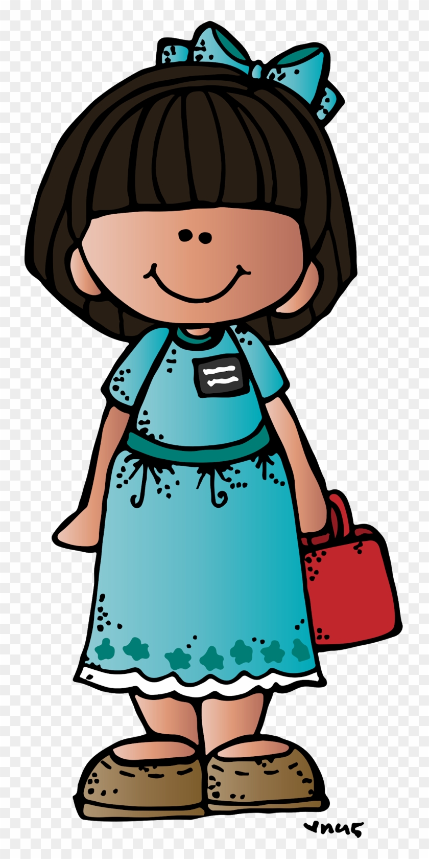 Melonheadz Lds Illustrating - Melonheadz Girl Clipart