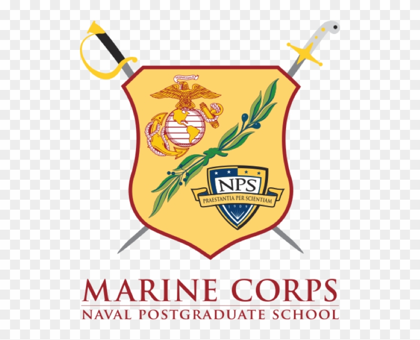 Nps Marines Crest - Naval Postgraduate School Clipart