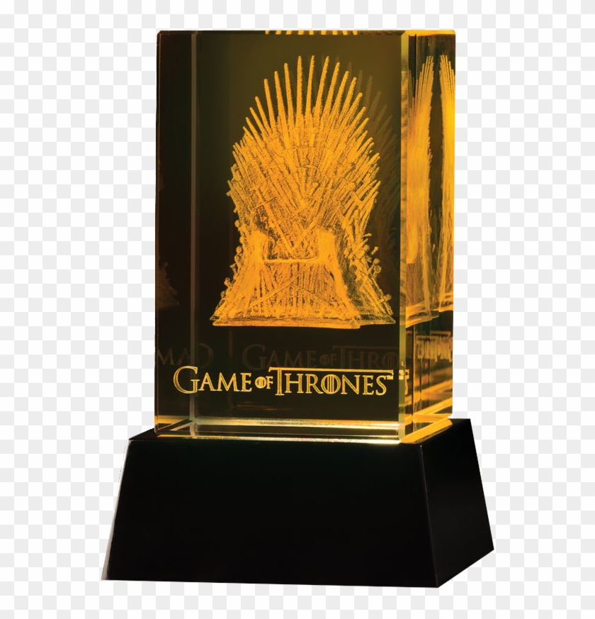 Game Of Thrones - Game Of Thrones 3d Crystal Iron Throne Clipart #5682042