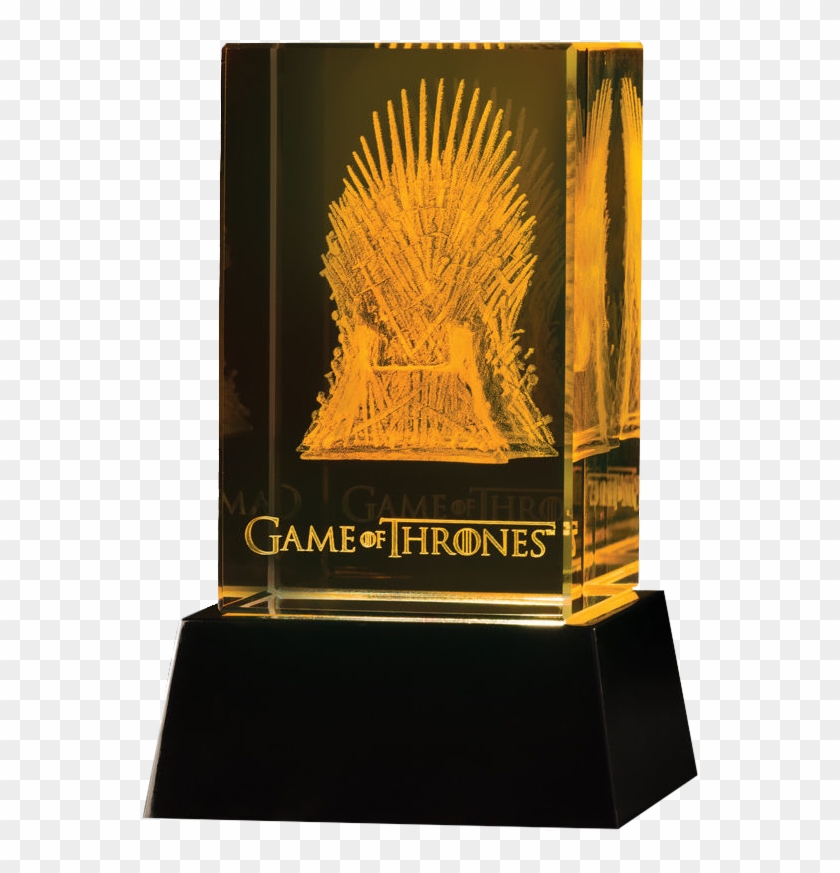 Game Of Thrones - Game Of Thrones 3d Crystal Iron Throne Clipart