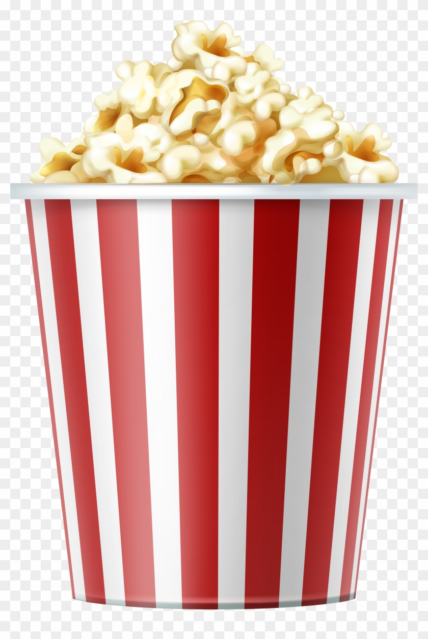 View Full Size - Popcorn Side View Clipart