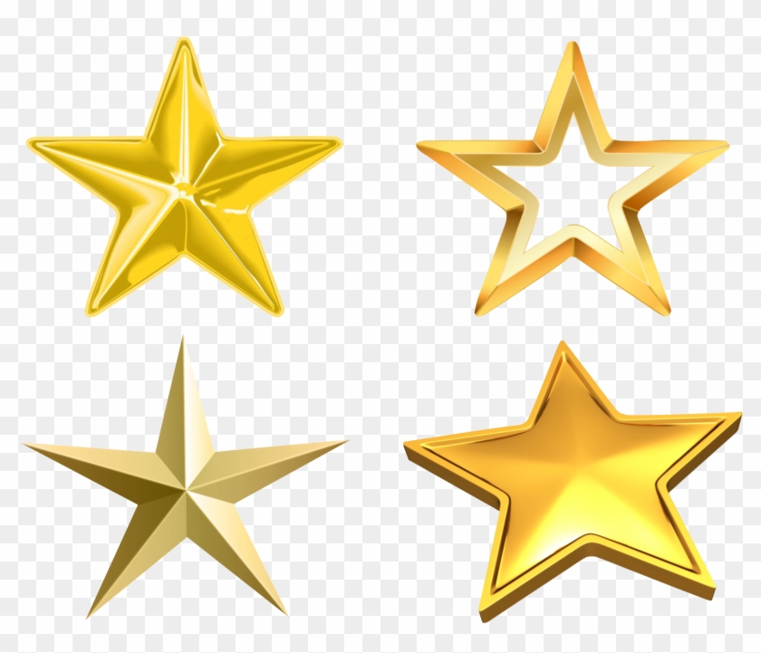 Bronze Silver Gold Platinum Stars Clipart #5682329