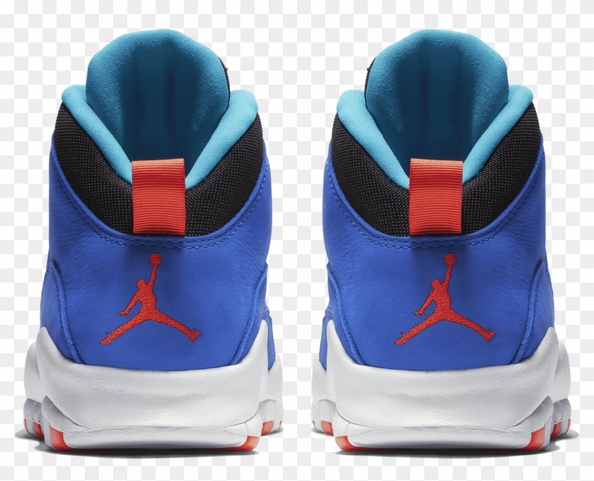 Air Jordan 10 Retro Shoe , Png Download - Jordan 10 Retro Tinker Blue Clipart