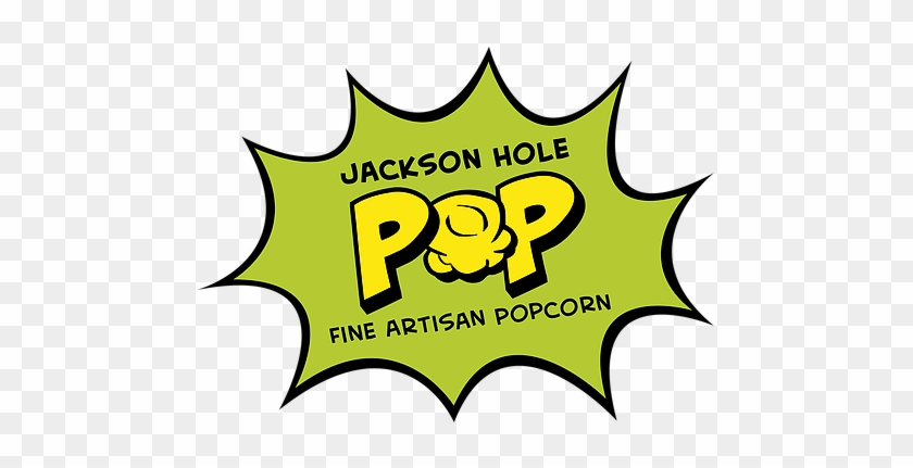 Jackson Hole Pop Fine Artisan Popcorn - Popcorn Clipart #5682373