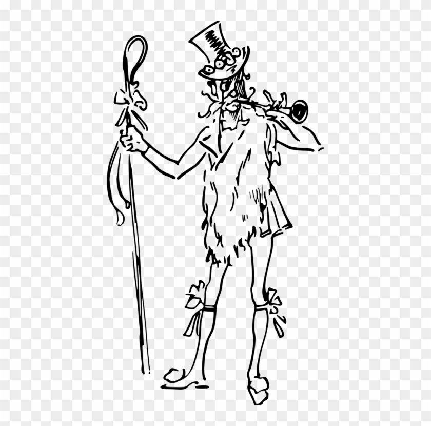 Drawing Visual Arts /m/02csf Shepherd Line Art - Illustration Clipart