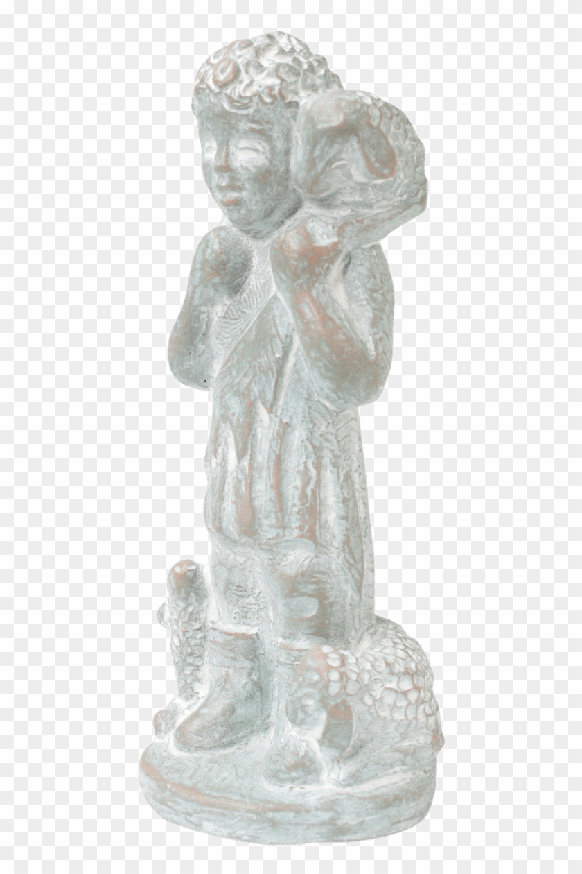 Nativitysetgoodshepard Weatheredbronze - Statue Clipart #5682899