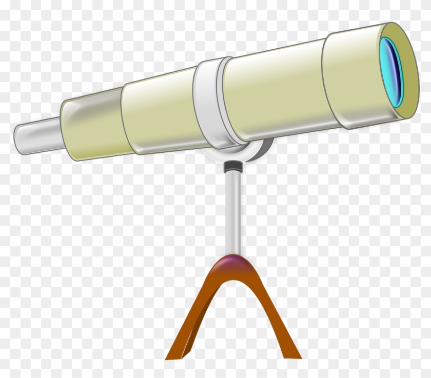 Galileo Facts For Kids - Como Pintar Un Telescopio Clipart #5683172