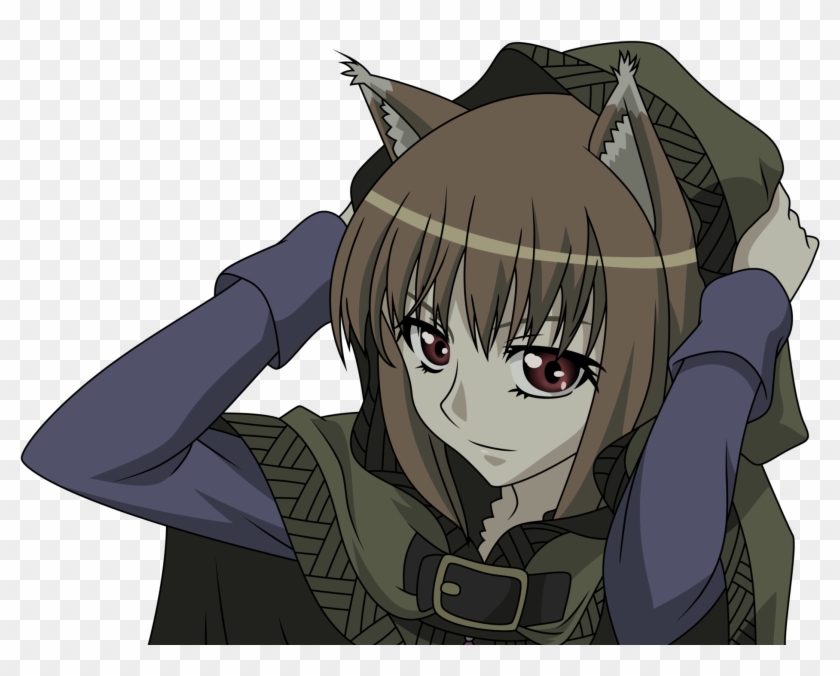Spice And Wolf, Transparent, Animal Ears, Holo The - Spice And Wolf Clipart #5685012