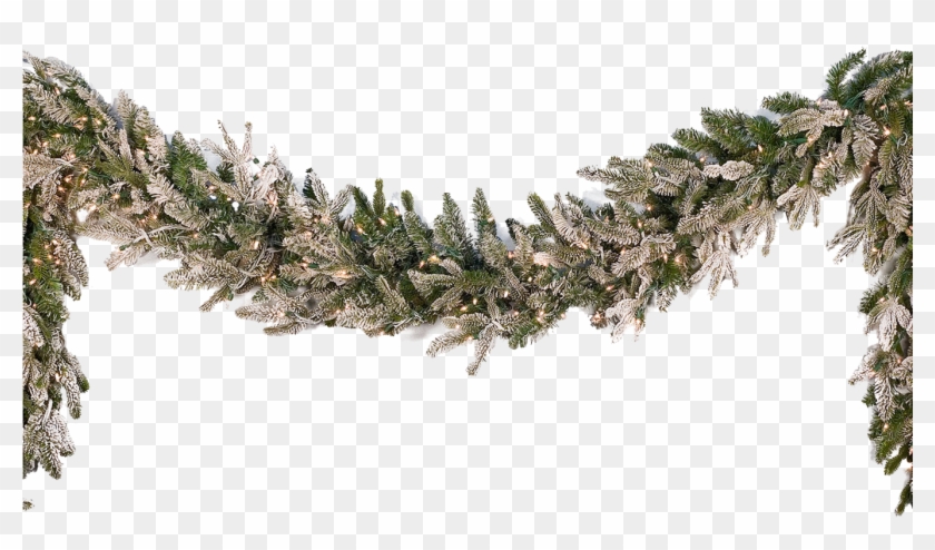 Garland Png Transparent Garlandpng Images Pluspng - Transparent Background Christmas Garland Png Clipart #5685086