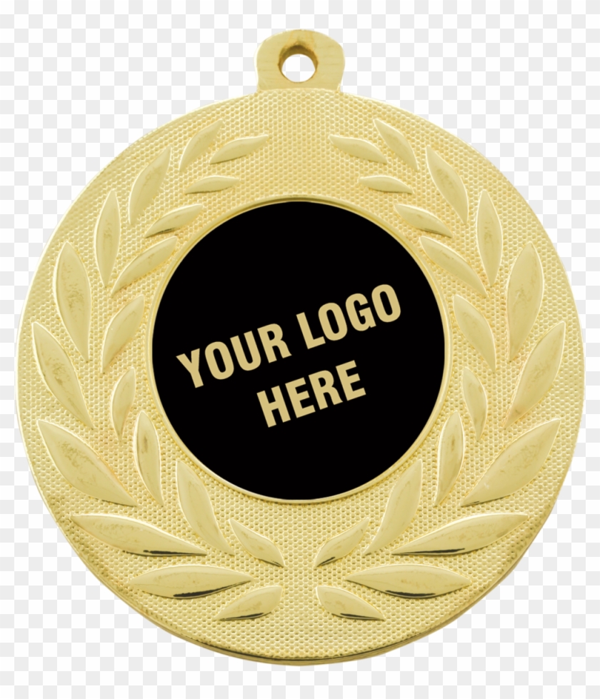 Eco Wreath Medal 2" Trophy Gallery - Help Button Clipart #5685374