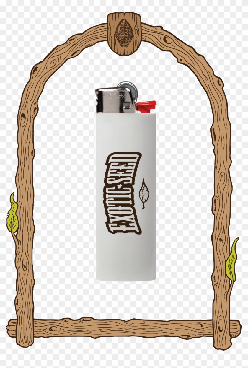 Bic-lighter Exotic Seed Logo - T Shirt With Exotic Clipart