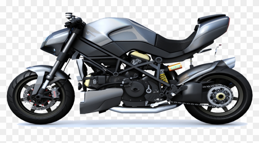 Motorbike - Honda Hornet Black Colour Clipart #5685983