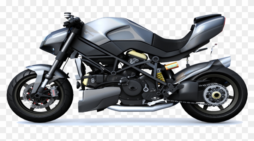 Motorbike - Honda Hornet Black Colour Clipart