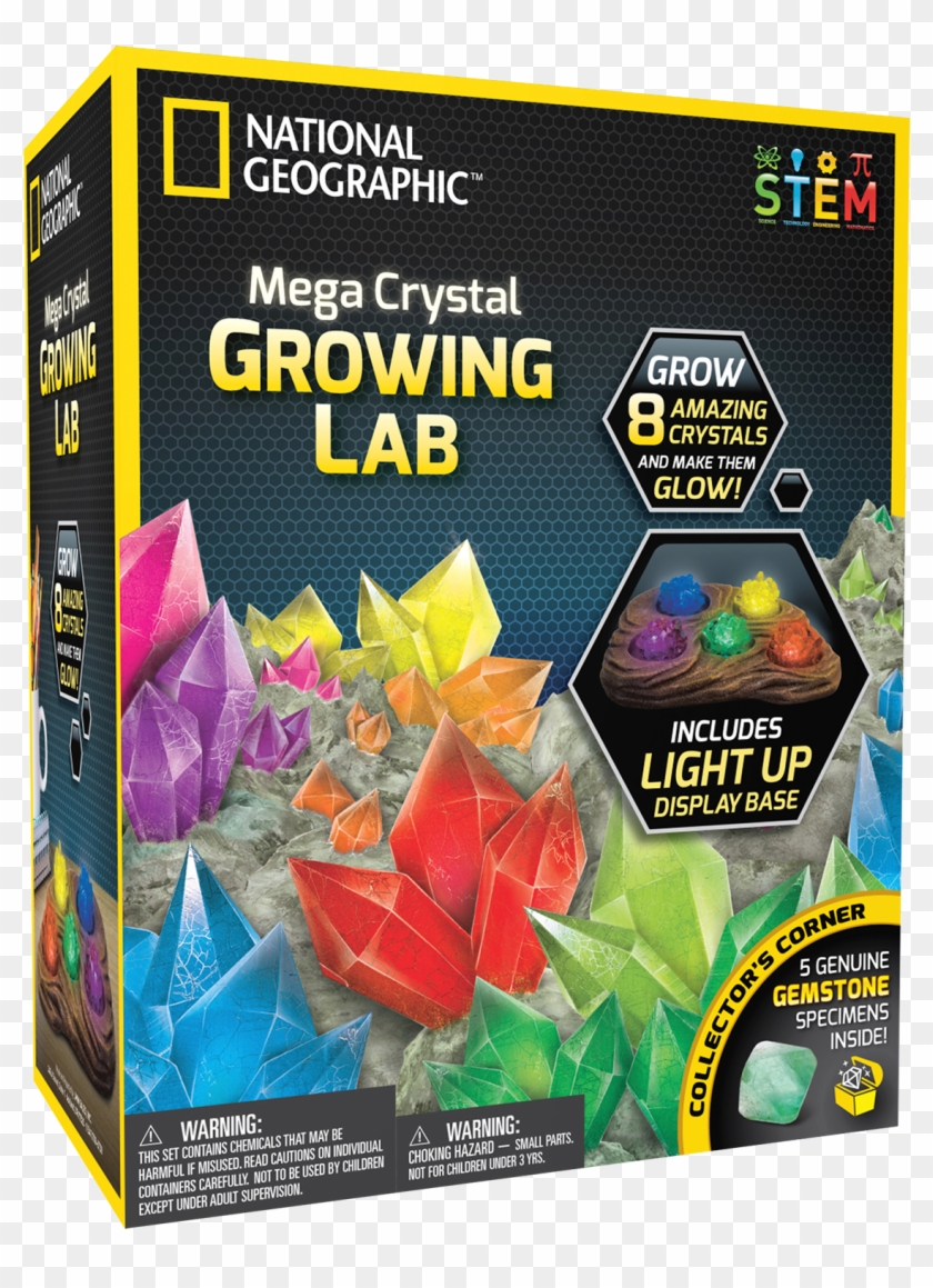 National Geographic Mega Crystal Growing Lab Brainfuel Clipart