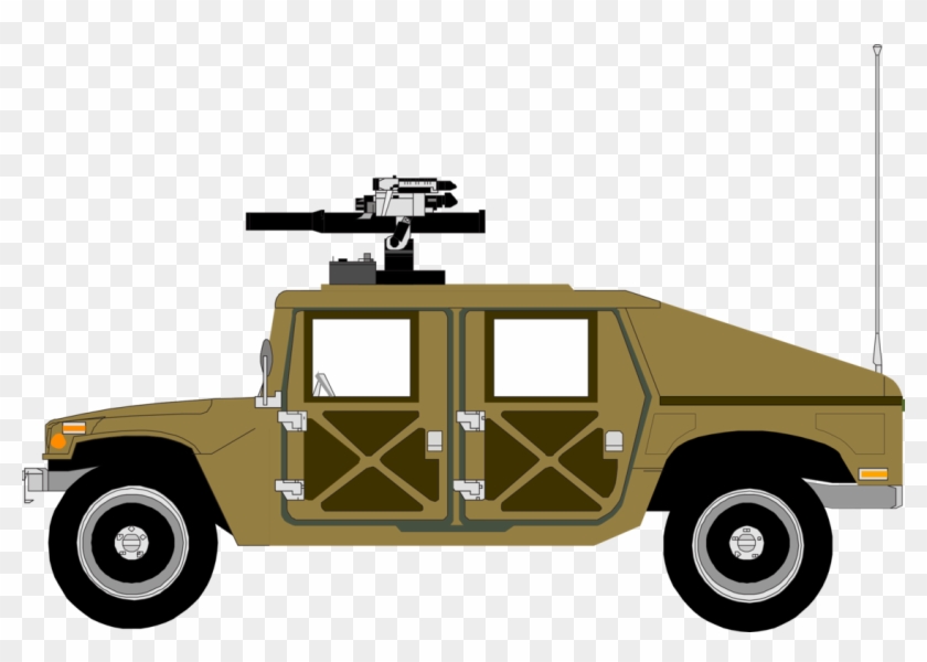 Humvee Military Vehicle Hummer Army - Military Humvee Clipart - Png Download #5686385