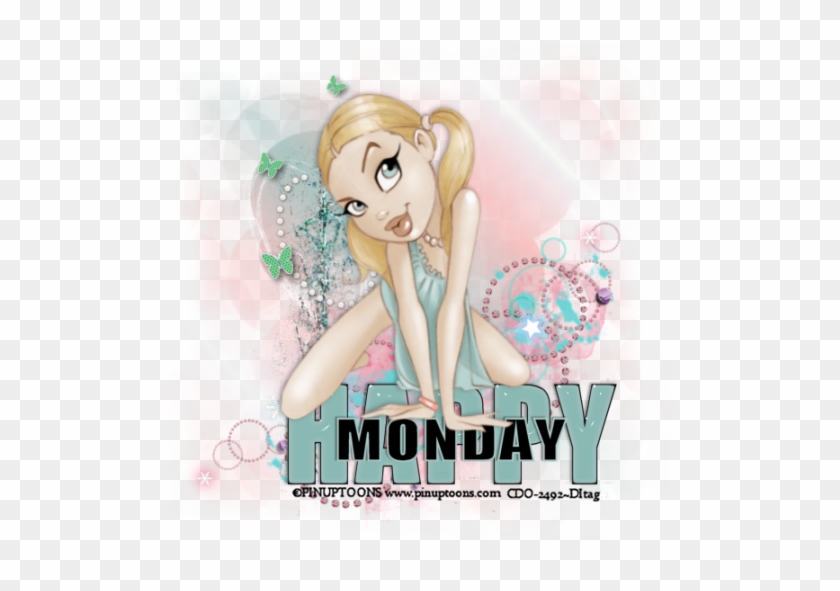 Put Happy Monday - Poster Clipart #5686519