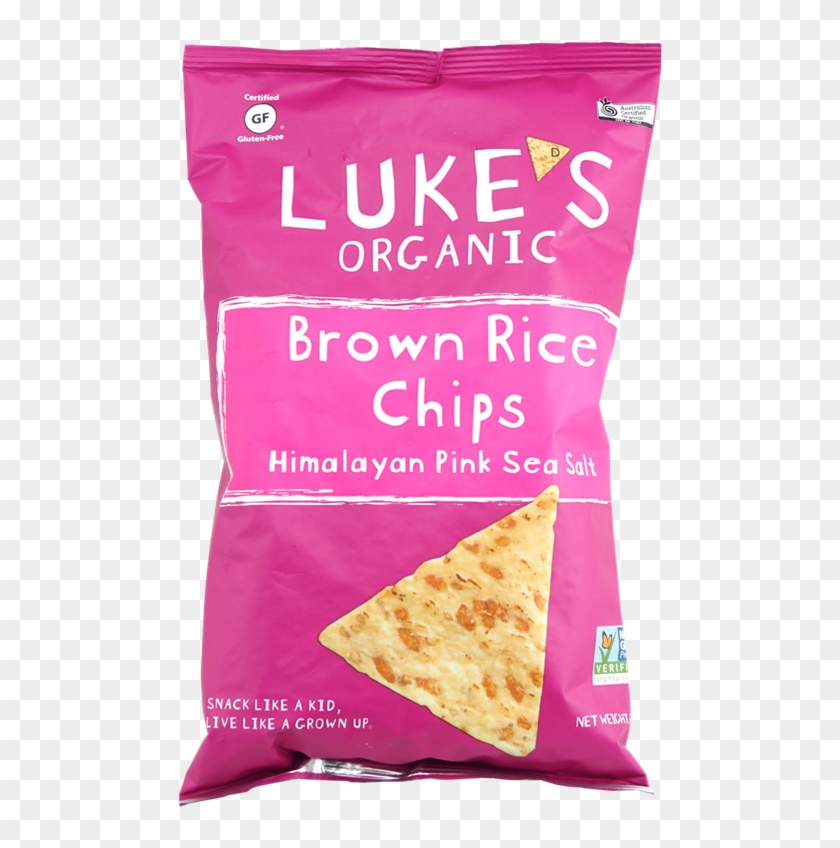 Picture Of Luke's Brown Rice Chips - Luke's Organic Clipart #5686746