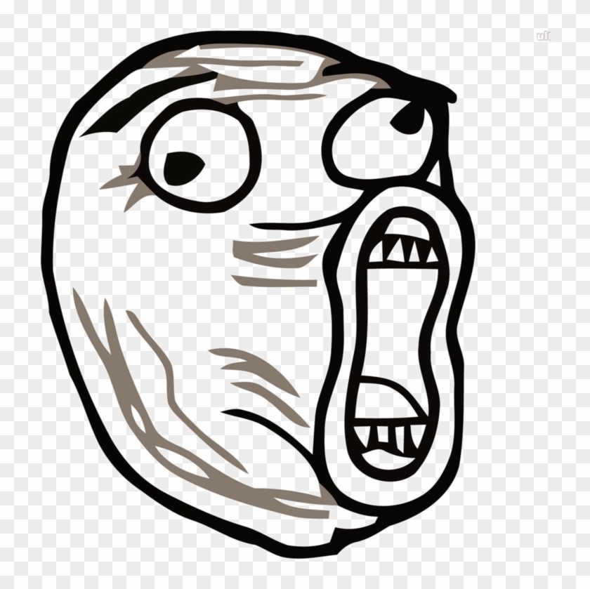 The "lol Guy" Meme - Lol Face Transparent Clipart