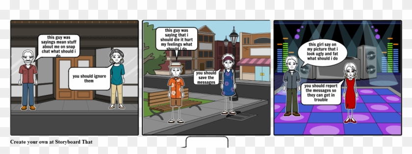 This Guy Was Sayings Mean Stuff About Me On Snap C - Cartoon Clipart #5687366