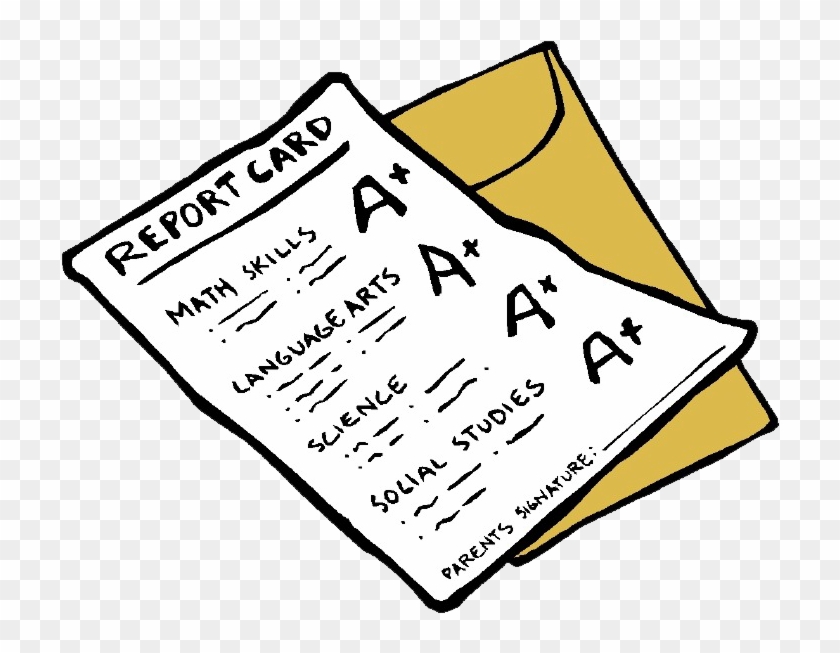 Report Card Clipart