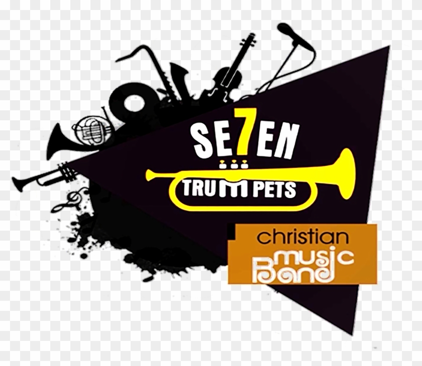 7 Trumpets Music Band - 7 Trumpets Songs Clipart #5687766