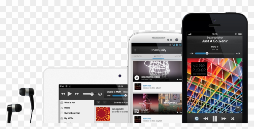 Deezer Cross Platform - Iphone Clipart #5687851