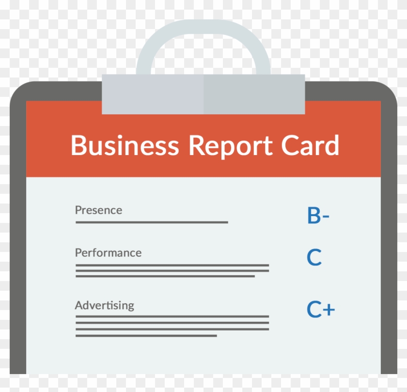 Free Report Card - Shopping Bag Clipart #5688012