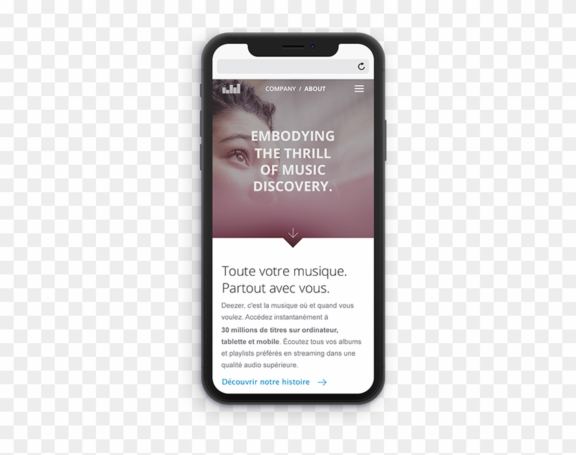 Deezer - Iphone Clipart