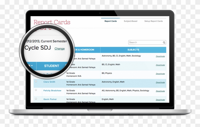 Student Report Card And Grade Management System - Parents Send Emails To Teachers Clipart #5688572