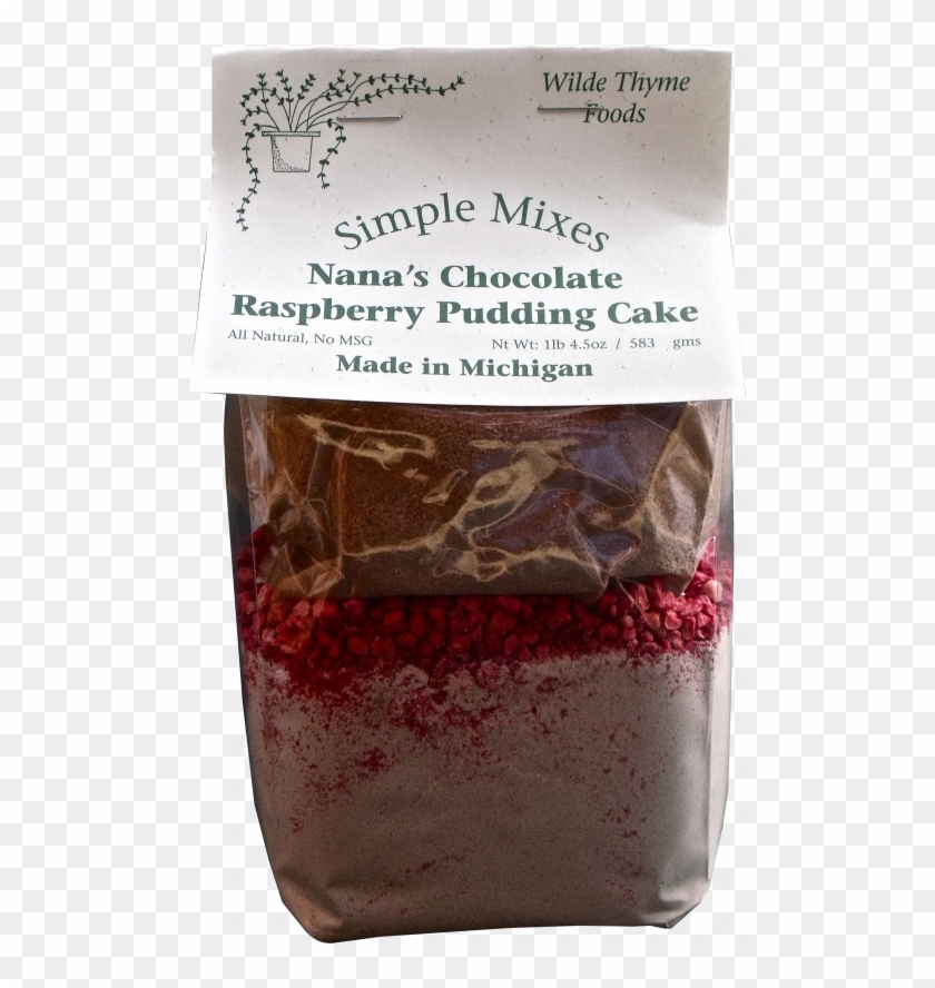 Nana's Chocolate Raspberry Pudding Cake - American Whiskey Clipart #5688811