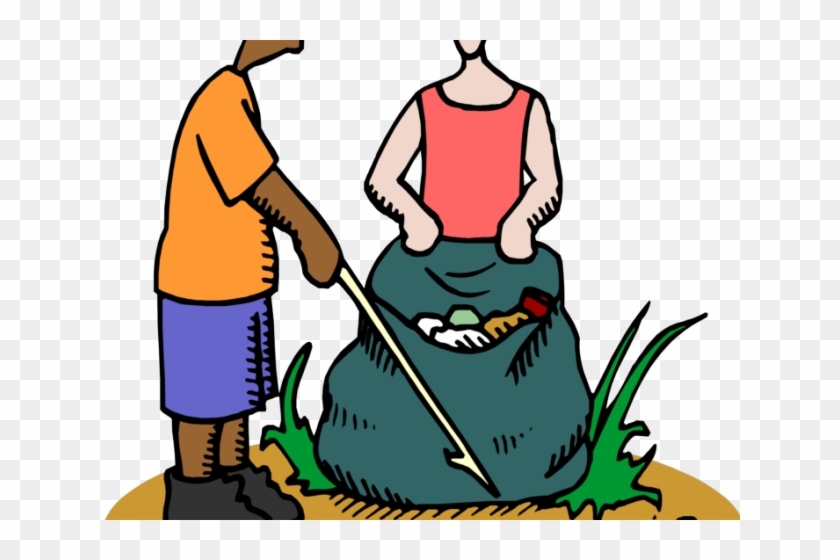 Download Litter Clipart Sweeping - Picking Up Trash Clipart - Png
