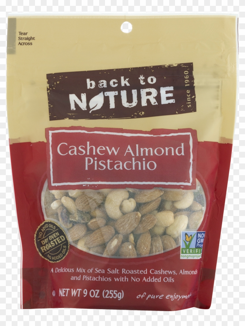 Back To Nature Cashew Almond Pistachio Mix Clipart #5688838