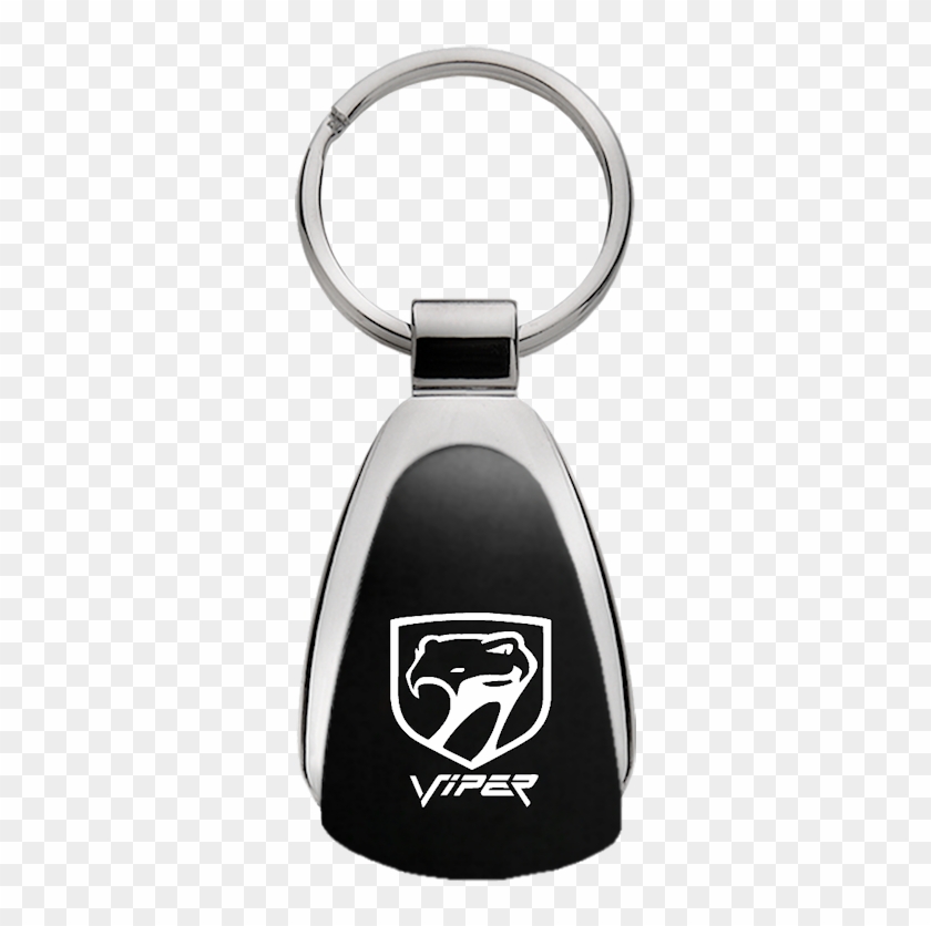 Au Tomotive Gold Viper New Black Teardrop Key Fob - Keychain Clipart #5688899