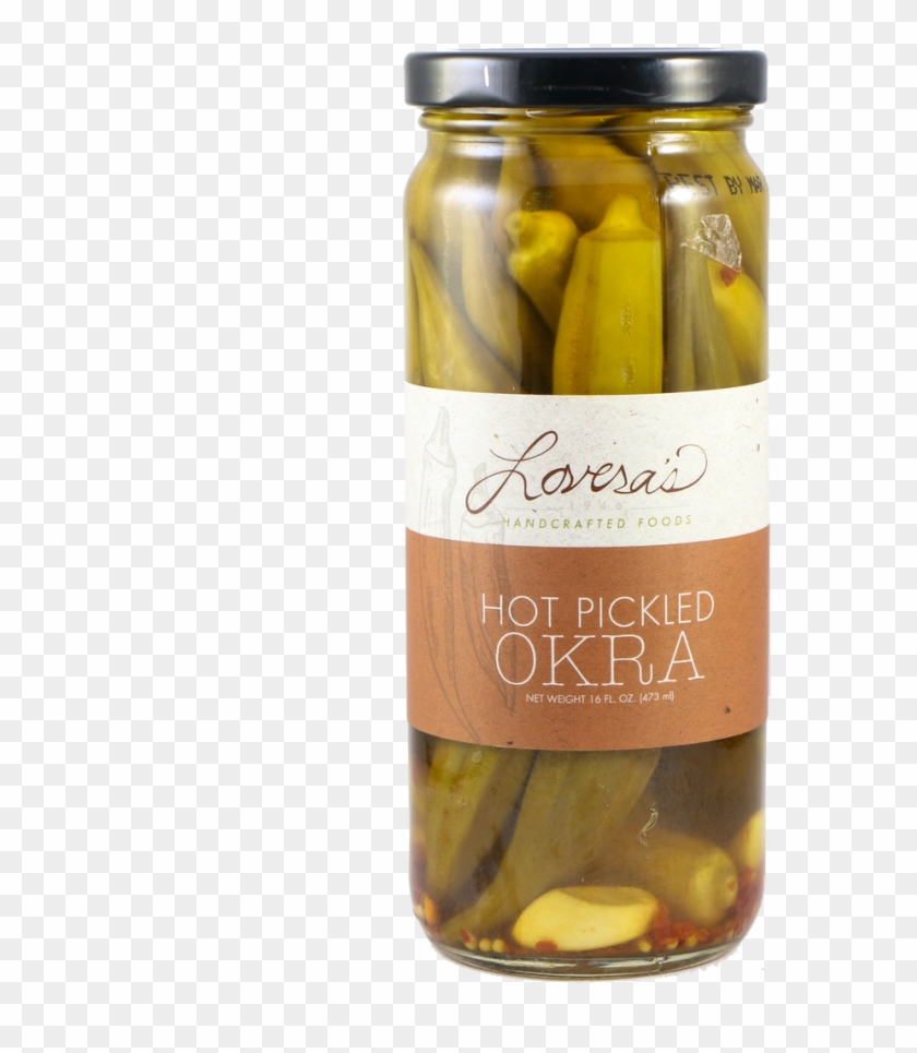 Hot Pickled Okra - Pickled Cucumber Clipart