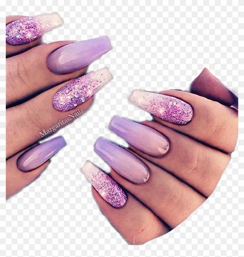 #nails #pintrest #lovethis - Coffin Nail Design Ombre Clipart #5689133