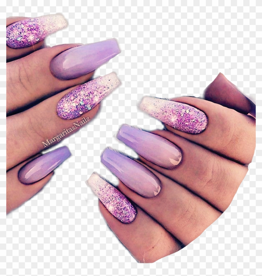 #nails #pintrest #lovethis - Coffin Nail Design Ombre Clipart
